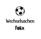 Preview: Wechselsachen Fußball Bügelbild